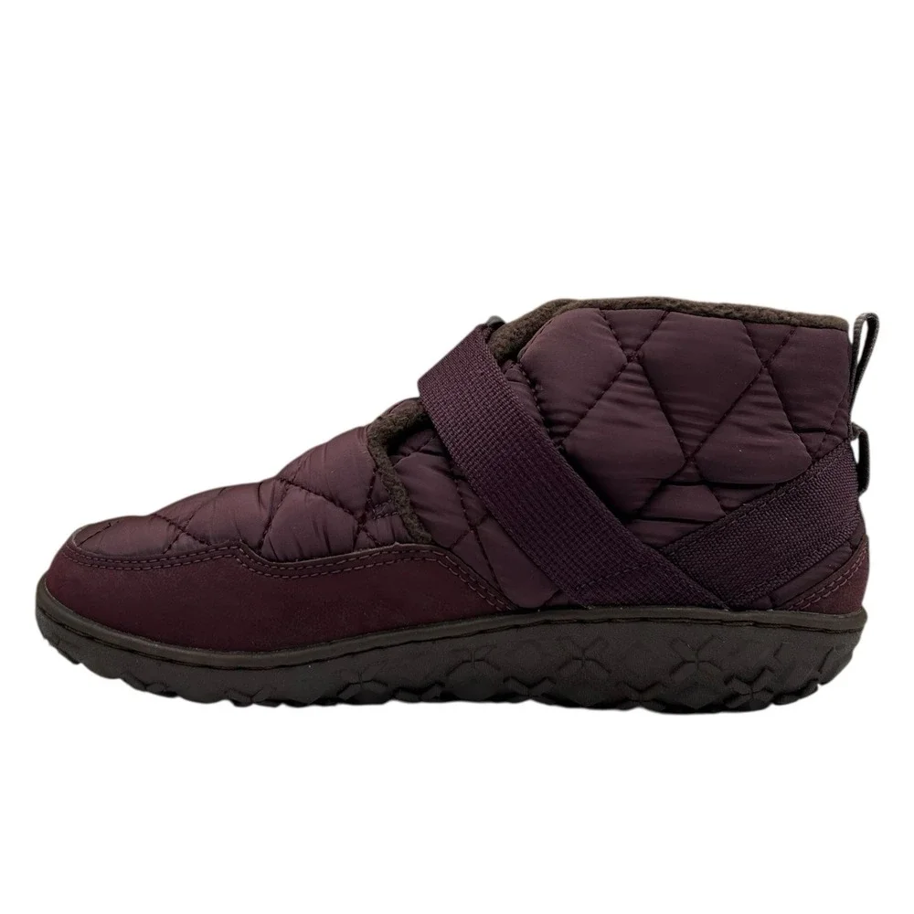 Chaco Youth Girls Boys Ramble Fluff Chukka Booties Water Resistant Size 4.5 Plum